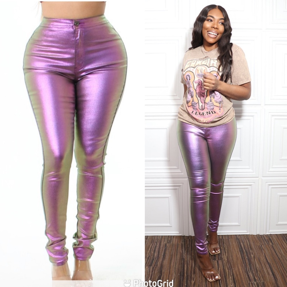 Metallic Jeans - Picture 2 of 2